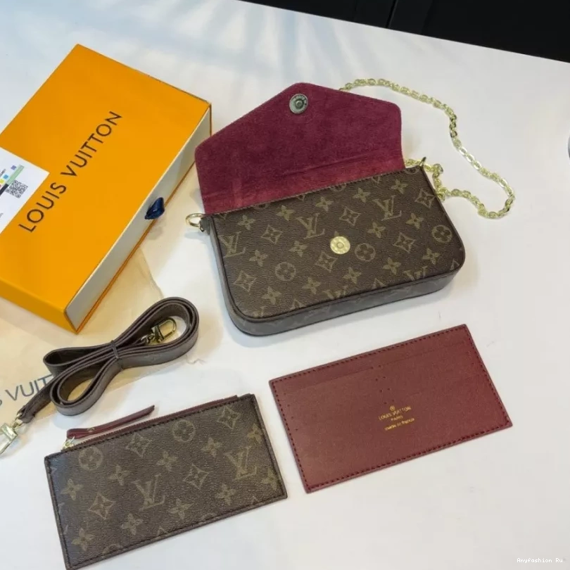 Vuitton Sophisticated For Messenger Louis Women 719 Bags 0124